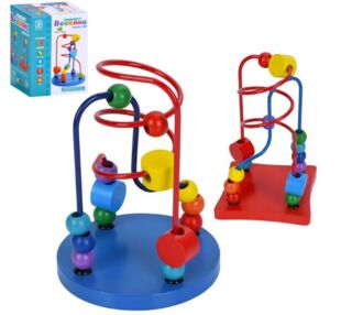 Гра деревяна Лабіринт 2 види MD 0759