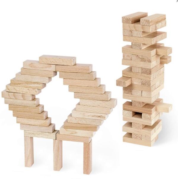 Вежа - балансир 54 елементи 0088 Ігротеко Ціна (цена) 307.76грн. | придбати  купити (купить) Вежа - балансир 54 елементи 0088 Ігротеко доставка по Украине, купить книгу, детские игрушки, компакт диски 1