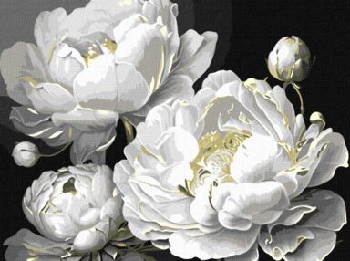 Розпис по номерах 30х40 KHO3298 Бездоганна краса з фарбами металік "Ідейка"