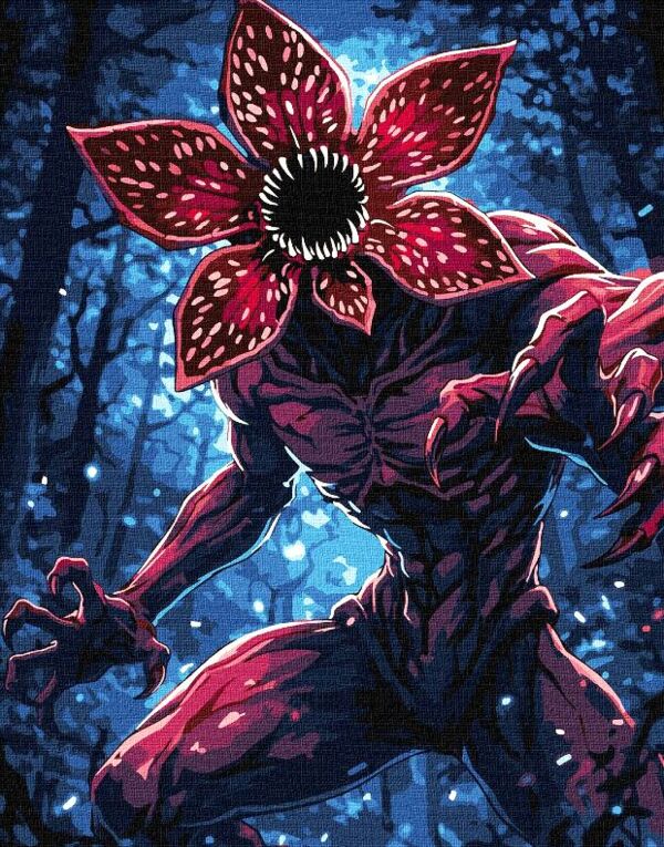 Розпис по номерах 40х50 КНО5223 Монстр з фарбами металік extra Ідейка Ціна (цена) 196.50грн. | придбати  купити (купить) Розпис по номерах 40х50 КНО5223 Монстр з фарбами металік extra Ідейка доставка по Украине, купить книгу, детские игрушки, компакт диски 0