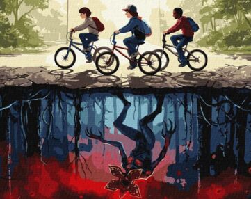 Розпис по номерах 40х50 КНО5229 Межа реальностей "Ідейка"