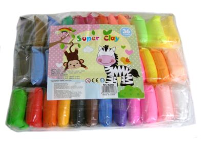 Супер легкий пластилін 36 кольорів ZB.6298 Zibi Kids Line або 6603