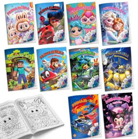 Розмальовка формат А4 8 сторінок мікс Л