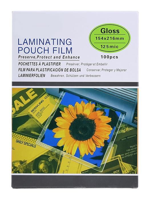 Плівка для ламінування формат А5 125 мкр 100 штук 154 на 216 Ціна (цена) 163.00грн. | придбати  купити (купить) Плівка для ламінування формат А5 125 мкр 100 штук 154 на 216 доставка по Украине, купить книгу, детские игрушки, компакт диски 0