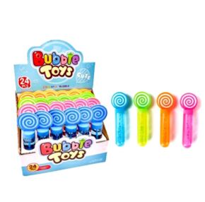 Мильні бульбашки 14 см Льодяник мікс 4 25-330