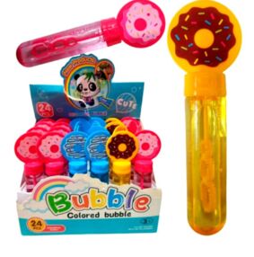 Мильні бульбашки 14 см Пончик мікс 4 25-335