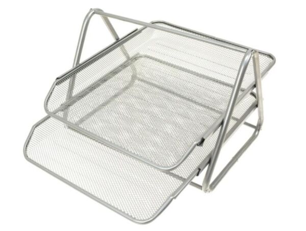 Лоток металевий горизонтальний 2 відділення срібний Ціна (цена) 202.30грн. | придбати  купити (купить) Лоток металевий горизонтальний 2 відділення срібний доставка по Украине, купить книгу, детские игрушки, компакт диски 0