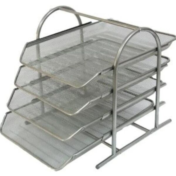 Лоток металевий горизонтальний 4 відділення срібний Ціна (цена) 311.80грн. | придбати  купити (купить) Лоток металевий горизонтальний 4 відділення срібний доставка по Украине, купить книгу, детские игрушки, компакт диски 0