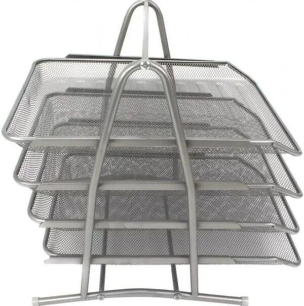 Лоток металевий горизонтальний 4 відділення срібний Ціна (цена) 311.80грн. | придбати  купити (купить) Лоток металевий горизонтальний 4 відділення срібний доставка по Украине, купить книгу, детские игрушки, компакт диски 1