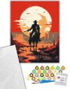Розпис по номерах 40х50 10153-АC Вестерн Art Craft арт крафт Ціна (цена) 204.00грн. | придбати  купити (купить) Розпис по номерах 40х50 10153-АC Вестерн Art Craft арт крафт доставка по Украине, купить книгу, детские игрушки, компакт диски 1