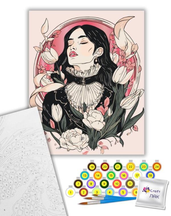 Розпис по номерах 40х50 10188-АC Готична гармонія Art Craft арт крафт Ціна (цена) 213.60грн. | придбати  купити (купить) Розпис по номерах 40х50 10188-АC Готична гармонія Art Craft арт крафт доставка по Украине, купить книгу, детские игрушки, компакт диски 1