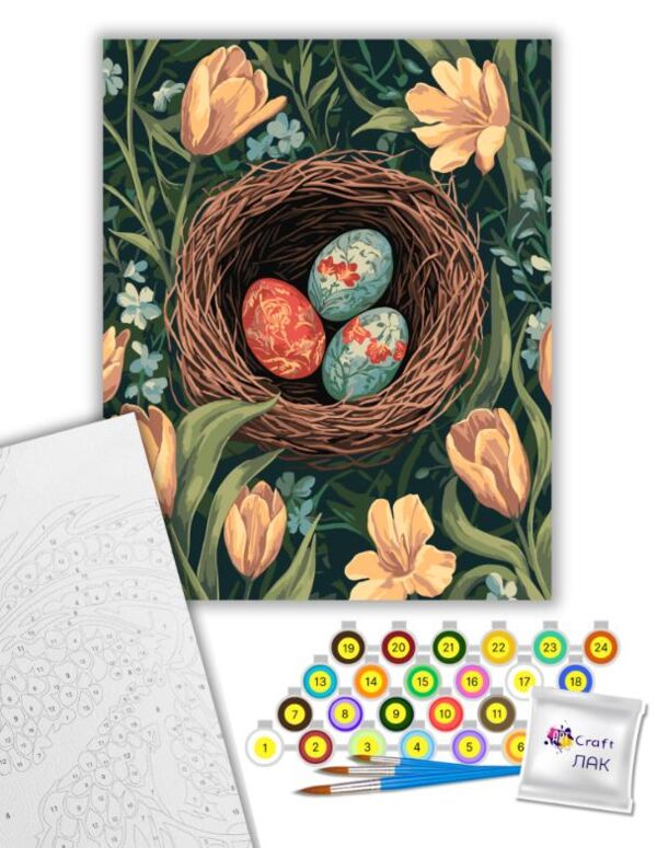 Розпис по номерах 40х50 12520-АC Весняна знахідка Art Craft арт крафт Ціна (цена) 213.60грн. | придбати  купити (купить) Розпис по номерах 40х50 12520-АC Весняна знахідка Art Craft арт крафт доставка по Украине, купить книгу, детские игрушки, компакт диски 1