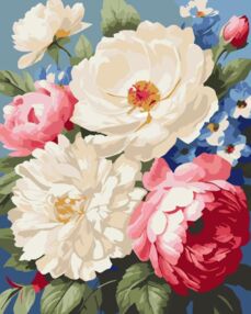 Розпис по номерах 40х50 13080-АC Весняні квіти "Art Craft" арт крафт