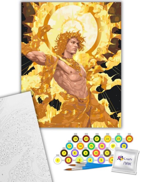 Розпис по номерах 40х50 16124-АC Володар світла Art Craft арт крафт Ціна (цена) 204.00грн. | придбати  купити (купить) Розпис по номерах 40х50 16124-АC Володар світла Art Craft арт крафт доставка по Украине, купить книгу, детские игрушки, компакт диски 1