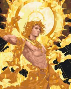 Розпис по номерах 40х50 16124-АC Володар світла "Art Craft" арт крафт