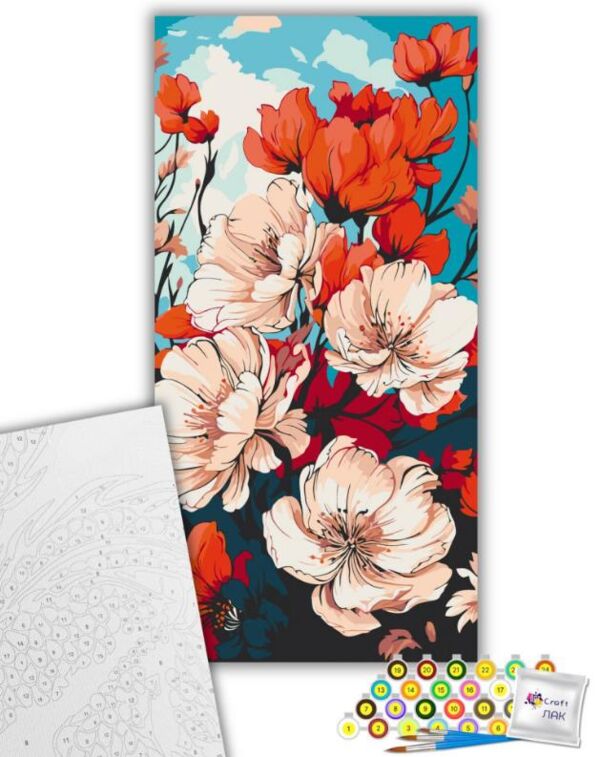 Розпис по номерах 40х80 13071-АC Весняний цвіт Art Craft арт крафт Ціна (цена) 357.10грн. | придбати  купити (купить) Розпис по номерах 40х80 13071-АC Весняний цвіт Art Craft арт крафт доставка по Украине, купить книгу, детские игрушки, компакт диски 1