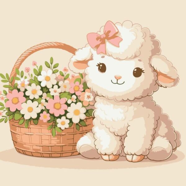 Розпис по номерах 30х30 15599-АC Чарівне ягня Art Craft арт крафт Ціна (цена) 170.20грн. | придбати  купити (купить) Розпис по номерах 30х30 15599-АC Чарівне ягня Art Craft арт крафт доставка по Украине, купить книгу, детские игрушки, компакт диски 0