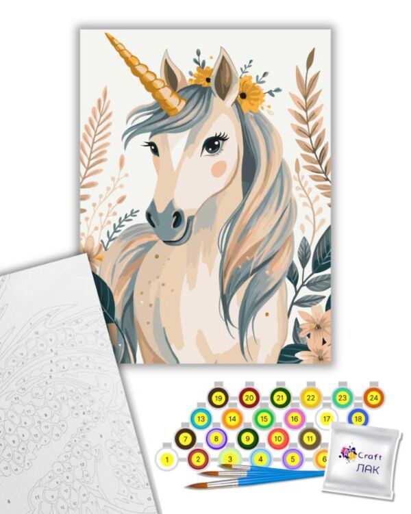 Розпис по номерах 30х40 16512-АC Казковий кінь Art Craft арт крафт Ціна (цена) 179.00грн. | придбати  купити (купить) Розпис по номерах 30х40 16512-АC Казковий кінь Art Craft арт крафт доставка по Украине, купить книгу, детские игрушки, компакт диски 1