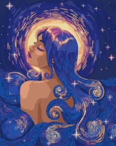 Розпис по номерах 40х50 10146-АC Нічна ніжність "Art Craft" арт крафт