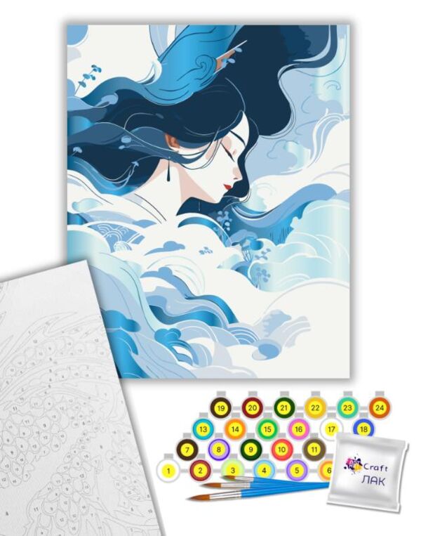 Розпис по номерах 40х50 10189-АC Стихія повітря Art Craft арт крафт Ціна (цена) 204.00грн. | придбати  купити (купить) Розпис по номерах 40х50 10189-АC Стихія повітря Art Craft арт крафт доставка по Украине, купить книгу, детские игрушки, компакт диски 1