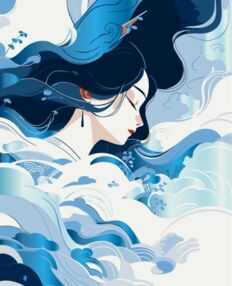 Розпис по номерах 40х50 10189-АC Стихія повітря "Art Craft" арт крафт