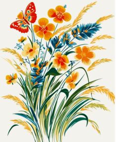 Розпис по номерах 40х50 13148-АC Палітра літа "Art Craft" арт крафт