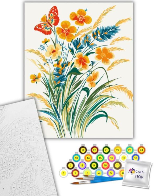 Розпис по номерах 40х50 13148-АC Палітра літа Art Craft арт крафт Ціна (цена) 204.00грн. | придбати  купити (купить) Розпис по номерах 40х50 13148-АC Палітра літа Art Craft арт крафт доставка по Украине, купить книгу, детские игрушки, компакт диски 1