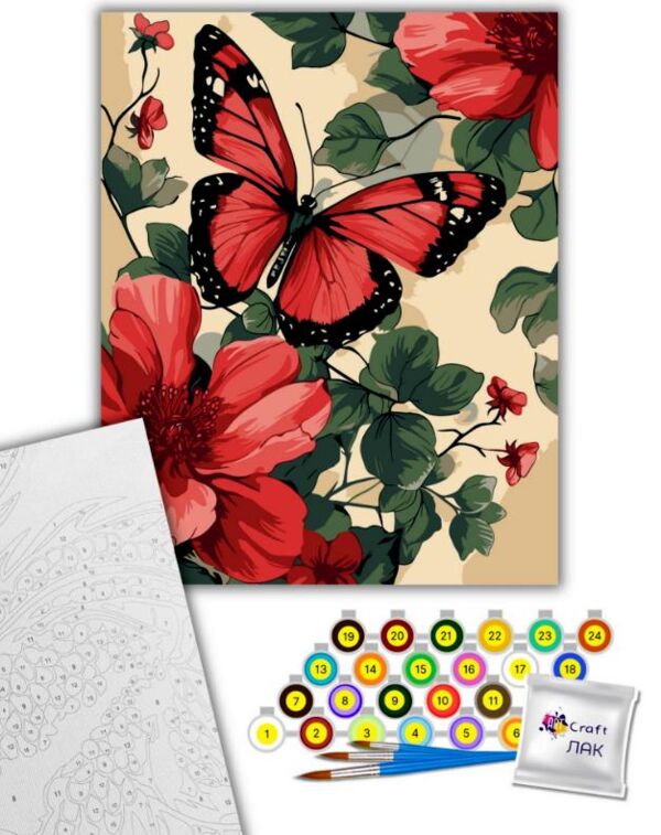 Розпис по номерах 40х50 13150-АC З квітки на квітку Art Craft арт крафт Ціна (цена) 213.60грн. | придбати  купити (купить) Розпис по номерах 40х50 13150-АC З квітки на квітку Art Craft арт крафт доставка по Украине, купить книгу, детские игрушки, компакт диски 1