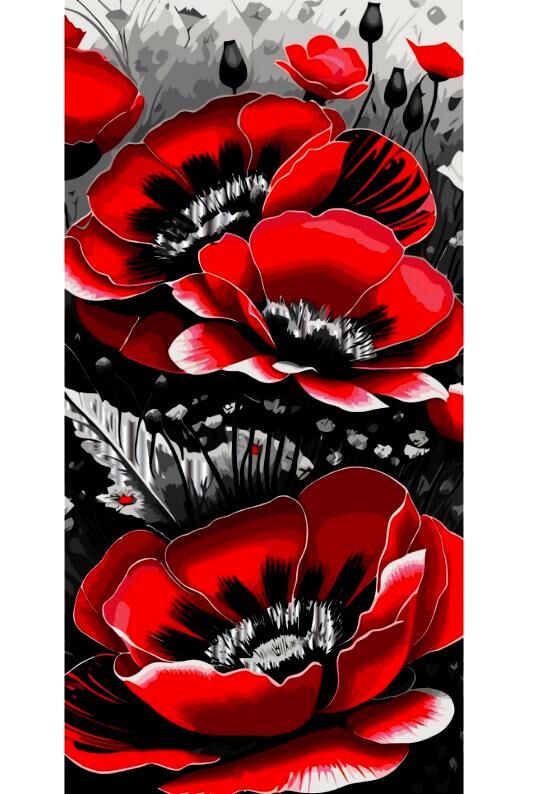 Розпис по номерах 40х80 13092-АC Червоні маки Art Craft арт крафт Ціна (цена) 316.10грн. | придбати  купити (купить) Розпис по номерах 40х80 13092-АC Червоні маки Art Craft арт крафт доставка по Украине, купить книгу, детские игрушки, компакт диски 0