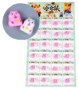 Антистрес хомяки на аркуші 2,5см KA-23-5303
