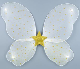 Карнавальні крила золото 34х49 MA-23-5062