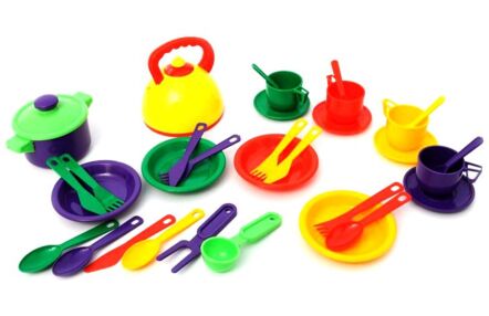 Набір посуду 32 предмети 0637 Юніка