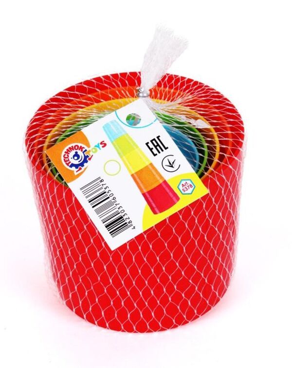 Пірамідка Технок 5378 Ціна (цена) 50.20грн. | придбати  купити (купить) Пірамідка Технок 5378 доставка по Украине, купить книгу, детские игрушки, компакт диски 3