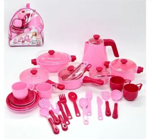 Набір посуду 39 предметів Cooking set 1764 Юніка