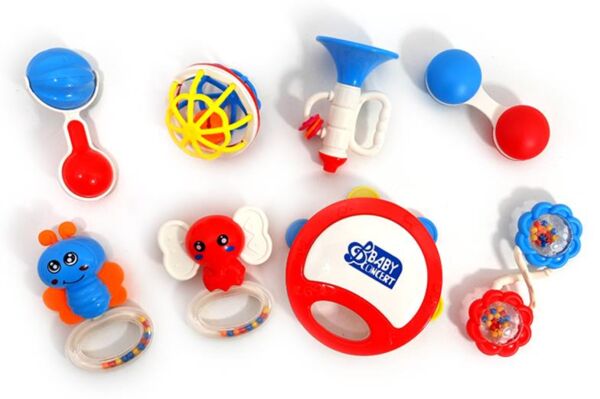 Брязкальце набір 8 штук в кульку D189 Ціна (цена) 178.39грн. | придбати  купити (купить) Брязкальце набір 8 штук в кульку D189 доставка по Украине, купить книгу, детские игрушки, компакт диски 0