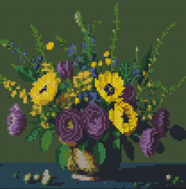 Алмазна мозаїка 30х30 YZ3030-03 Яскравий букет Strateg Ціна (цена) 218.45грн. | придбати  купити (купить) Алмазна мозаїка 30х30 YZ3030-03 Яскравий букет Strateg доставка по Украине, купить книгу, детские игрушки, компакт диски 0