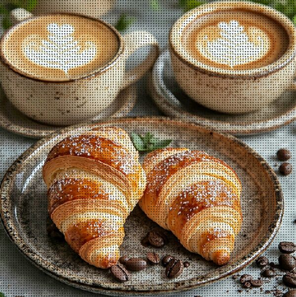 Алмазна мозаїка 30х30 FZ3030-07 Кава з круасанами Strateg Ціна (цена) 218.45грн. | придбати  купити (купить) Алмазна мозаїка 30х30 FZ3030-07 Кава з круасанами Strateg доставка по Украине, купить книгу, детские игрушки, компакт диски 0