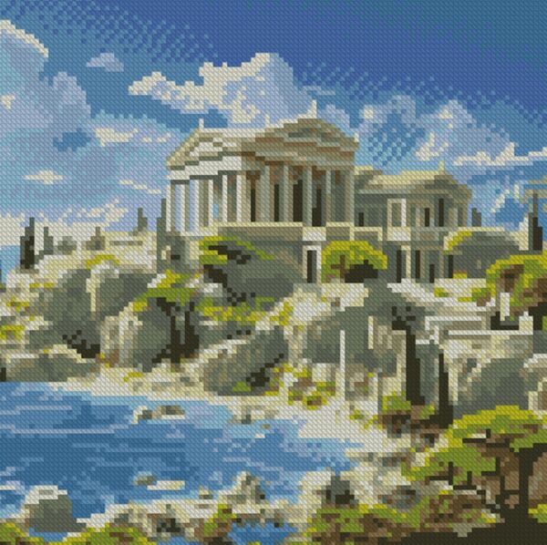 Алмазна мозаїка 30х30 FZ3030-16 Стародавнє місто Strateg Ціна (цена) 218.45грн. | придбати  купити (купить) Алмазна мозаїка 30х30 FZ3030-16 Стародавнє місто Strateg доставка по Украине, купить книгу, детские игрушки, компакт диски 0