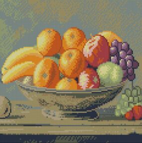 Алмазна мозаїка 30х30 FZ3030-29 Стиглі фрукти "Strateg"