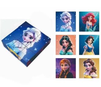 Кубики магнітні 6 зображень 9 кубиків CL 325-14