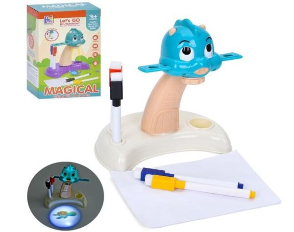 Проектор 18 см динозавр світло фломастери 4 штуки папір слайди 6 картинок T21 Ціна (цена) 116.84грн. | придбати  купити (купить) Проектор 18 см динозавр світло фломастери 4 штуки папір слайди 6 картинок T21 доставка по Украине, купить книгу, детские игрушки, компакт диски 0