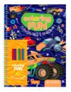 Розмальовка з олівцями на пружині COLORING FUN Ціна (цена) 86.50грн. | придбати  купити (купить) Розмальовка з олівцями на пружині COLORING FUN доставка по Украине, купить книгу, детские игрушки, компакт диски 3