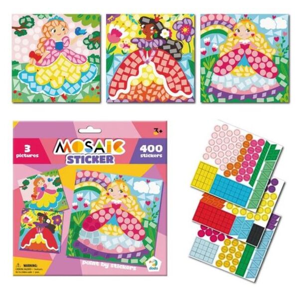 Мозаїка зі стікерами Принцеси 300897 Ціна (цена) 58.25грн. | придбати  купити (купить) Мозаїка зі стікерами Принцеси 300897 доставка по Украине, купить книгу, детские игрушки, компакт диски 0