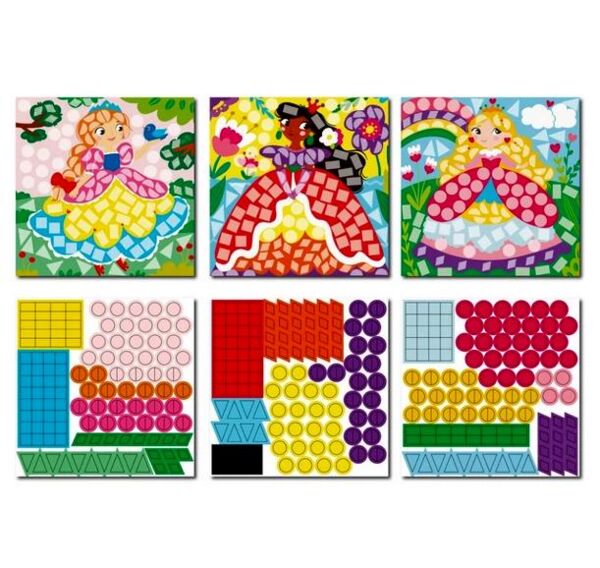 Мозаїка зі стікерами Принцеси 300897 Ціна (цена) 58.25грн. | придбати  купити (купить) Мозаїка зі стікерами Принцеси 300897 доставка по Украине, купить книгу, детские игрушки, компакт диски 2