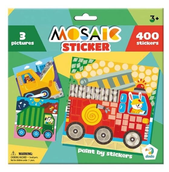 Мозаїка зі стікерами Транспорт 300899 Ціна (цена) 58.25грн. | придбати  купити (купить) Мозаїка зі стікерами Транспорт 300899 доставка по Украине, купить книгу, детские игрушки, компакт диски 0