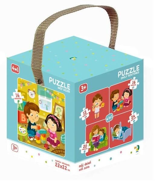 Пазли Мій день 12 16 20 24 деталі 4 в 1 300130 Ціна (цена) 183.35грн. | придбати  купити (купить) Пазли Мій день 12 16 20 24 деталі 4 в 1 300130 доставка по Украине, купить книгу, детские игрушки, компакт диски 0