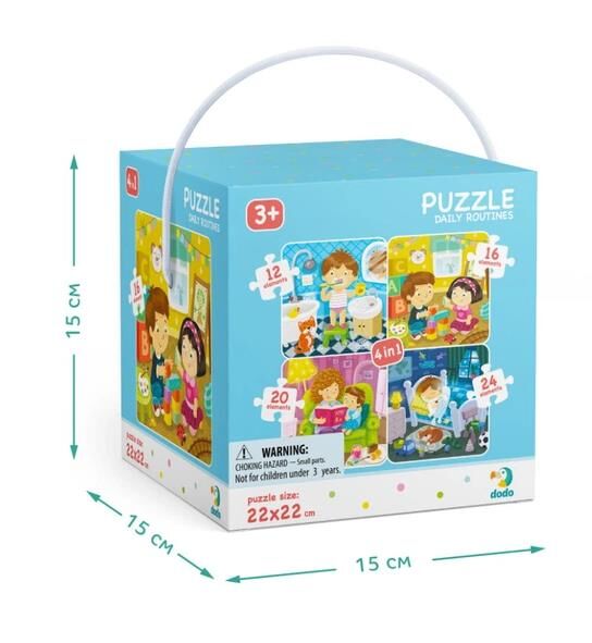 Пазли Мій день 12 16 20 24 деталі 4 в 1 300130 Ціна (цена) 183.35грн. | придбати  купити (купить) Пазли Мій день 12 16 20 24 деталі 4 в 1 300130 доставка по Украине, купить книгу, детские игрушки, компакт диски 1