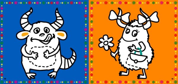 Контрастні прописи Монстрики Ціна (цена) 35.90грн. | придбати  купити (купить) Контрастні прописи Монстрики доставка по Украине, купить книгу, детские игрушки, компакт диски 1