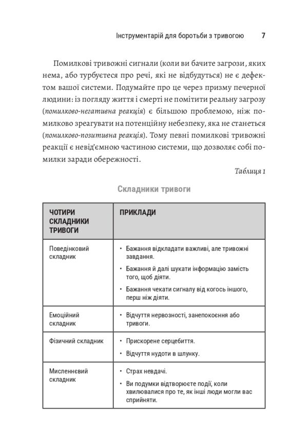 Інструментарій для боротьби з тривогою Ціна (цена) 347.00грн. | придбати  купити (купить) Інструментарій для боротьби з тривогою доставка по Украине, купить книгу, детские игрушки, компакт диски 6