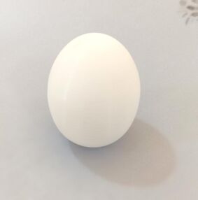 Великоднє пластикове яйце для розпису